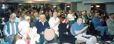 The audience at Costa Mesa