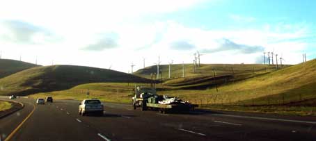 Windmills on Interstate 80