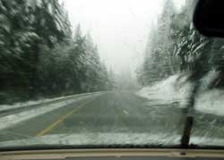 blizzard on I-5