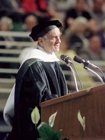Wiesel speaking