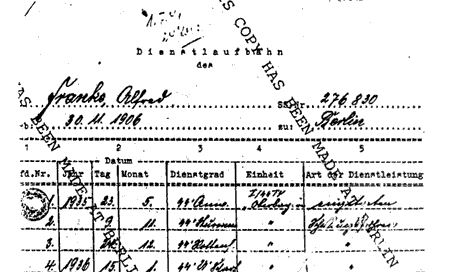 Franke-Griksch Personalakte