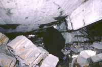 Krema II roof, underneath