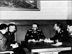 Himmler with Gestapo friends