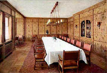 Berghof dining room