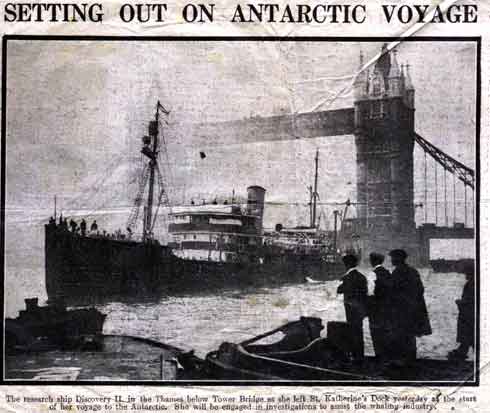 Setting out on Antarctic Voyage (picture)