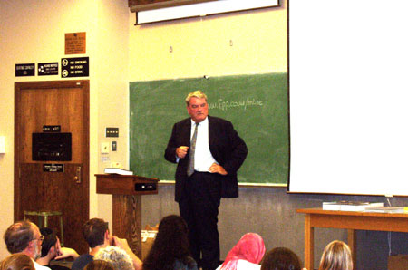 David Irving speaking