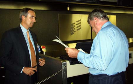 Qantas manager, Irving