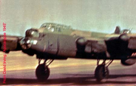 Lancaster taking off