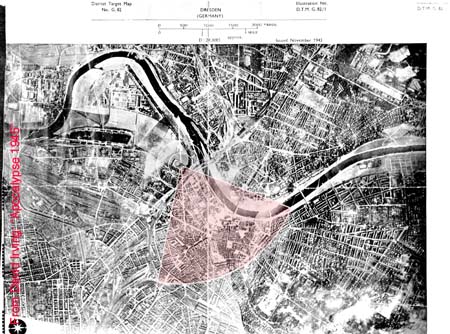 Dresden target map