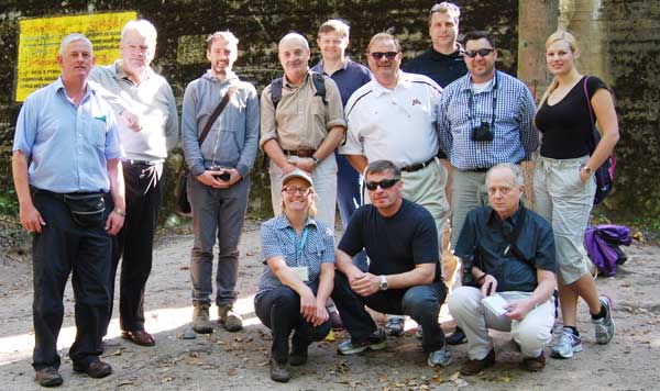 Wolfs Lair 2011 tour group