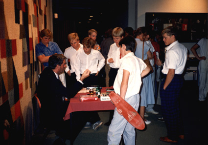 Young members of the audience at Windhoek