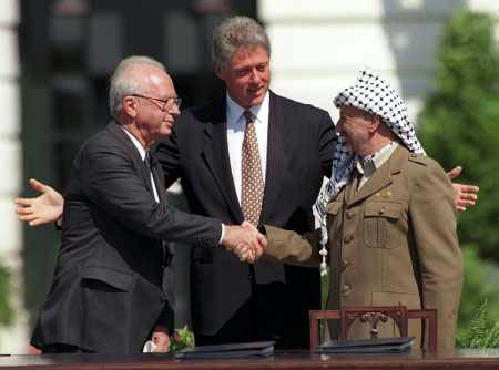 Rabin, Clinton, Arafat