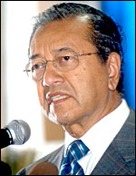 Malaysian prime minister