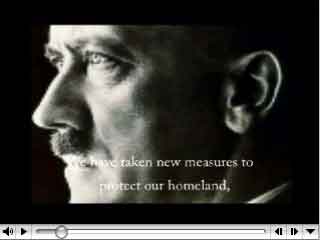 Hitler Bush video