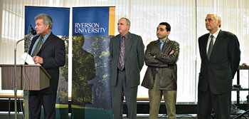 Farber in awkward conference