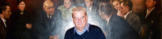 David visits Budapest Uprising memorial